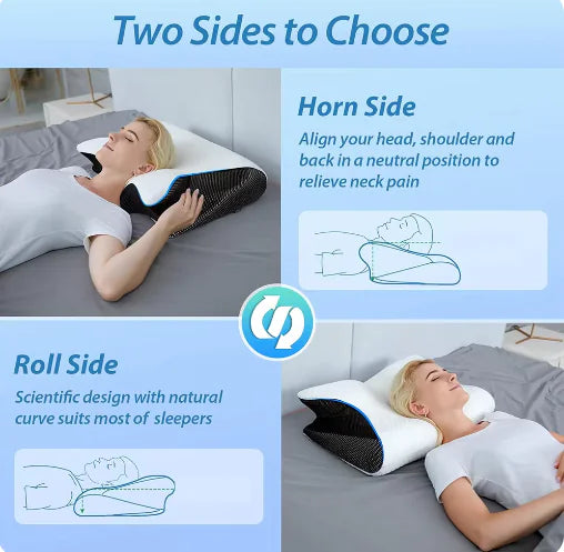 Almohada Neck Align con Memory Support para un descanso óptimo